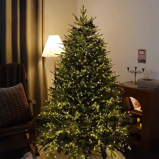 Pre-lit Christmas tree ¨C large-scale tree and new Christmas decoration