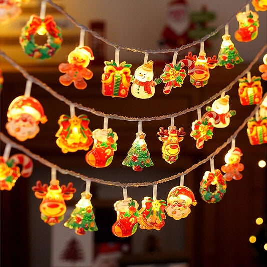 Decorative string light accessories ¨C warm light arrangement props ¨C colorful string lights