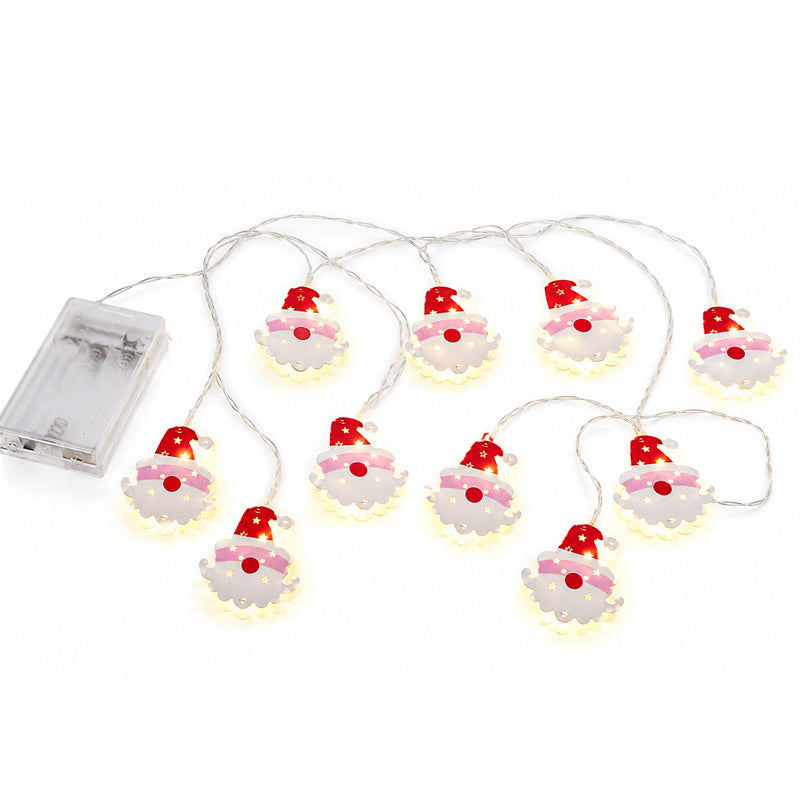 LED Santa Claus decorative lights ¨C festive party string lights