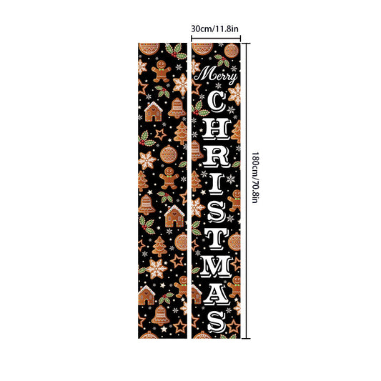 Festival fan-shaped flag pumpkin-themed creative banner ¨C party decoration fabric backdrop
