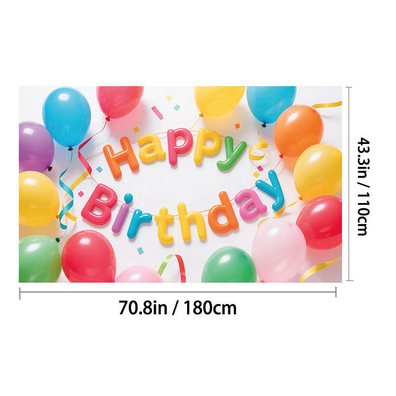 Birthday backdrop party decorations ¨C a wide range of thematic scene arrangements and birthday banners