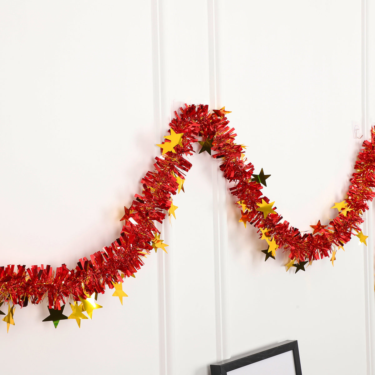 2m Colorful Easter Streamers ¨C Macaron-Colored Heart Garlands for Kindergarten Openings, Birthdays, and Graduation Parties