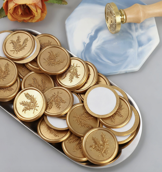 Envelope Sealing Sticker Wax Seal Stamp Sticker Wax Seal