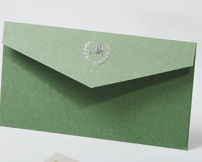 High-End Business Invitation Printing Logo Blessing