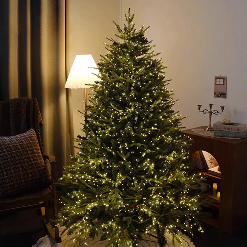 Pre-lit Christmas tree ¨C large-scale tree and new Christmas decoration