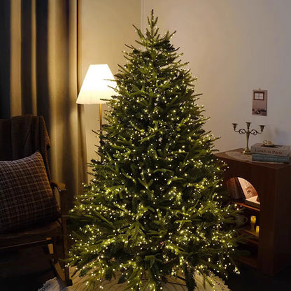 Pre-lit Christmas tree ¨C large-scale tree and new Christmas decoration