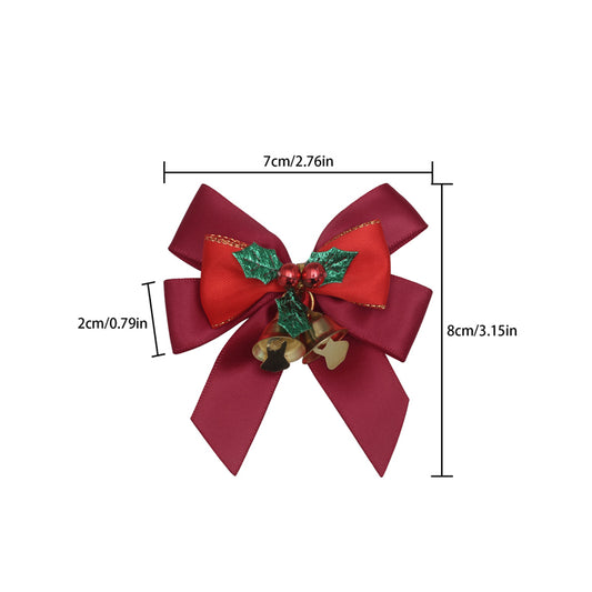 Christmas party decoration: four-ear bow