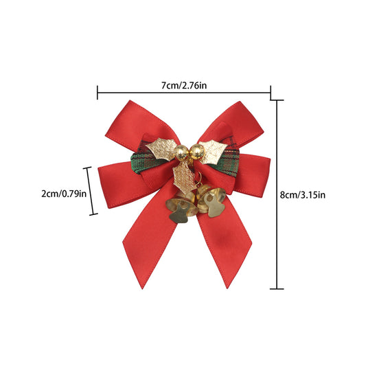 Christmas party decoration: four-ear bow