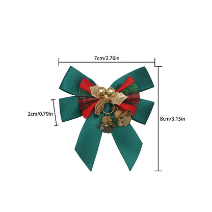 Christmas party decoration: four-ear bow