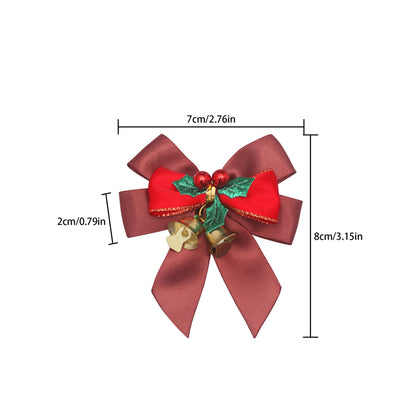 Christmas party decoration: four-ear bow