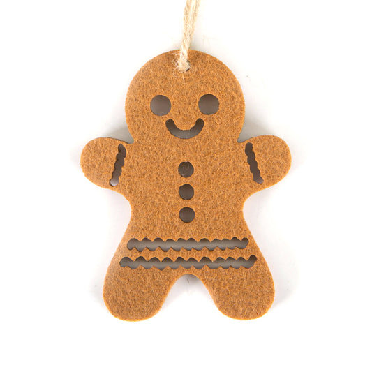 Christmas felt pendant ¨C Creative Christmas tree and snowflake decoration, non-woven fabric hanging accessory