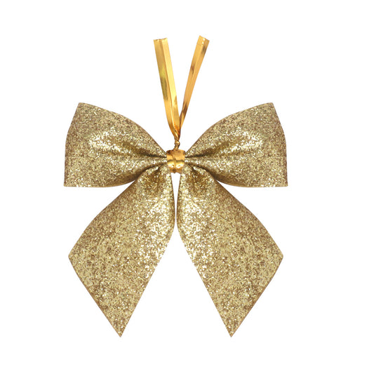 Christmas decoration: powder-coated wire bow