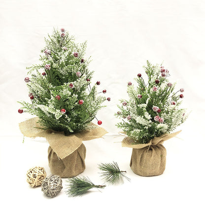 Artificial Christmas Tree / Tabletop Holiday Decoration ¨C Pine Cone Style