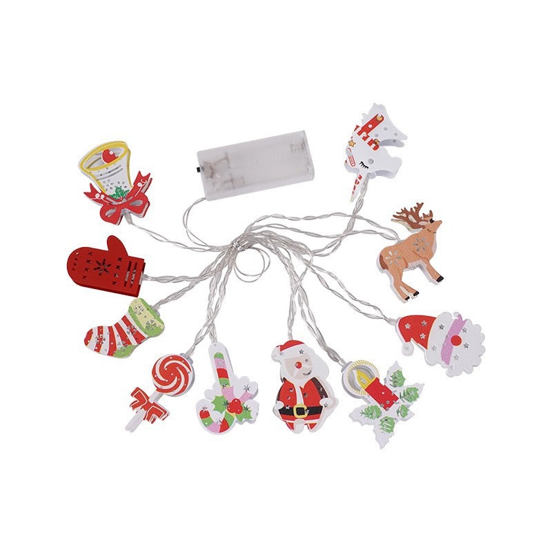 Decorative string light accessories ¨C warm light arrangement props ¨C colorful string lights