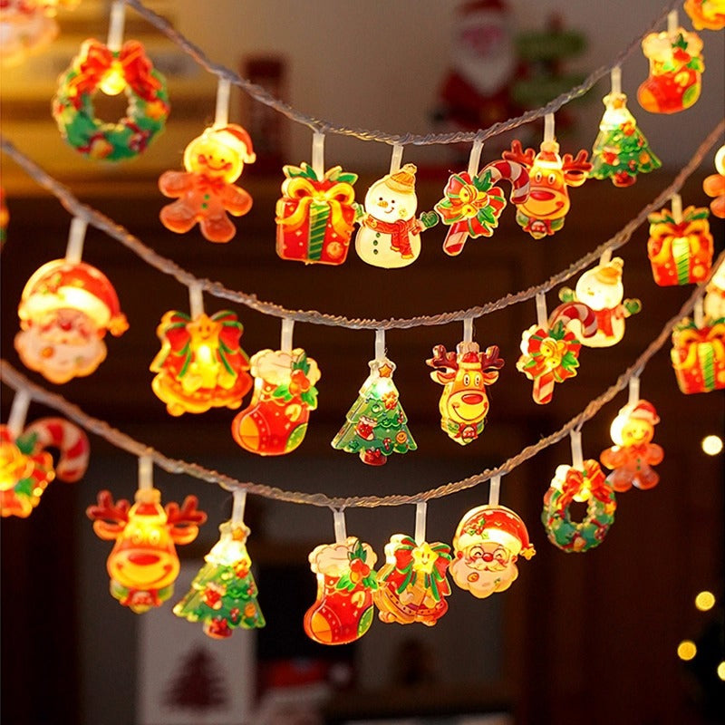 Decorative string light accessories ¨C warm light arrangement props ¨C colorful string lights