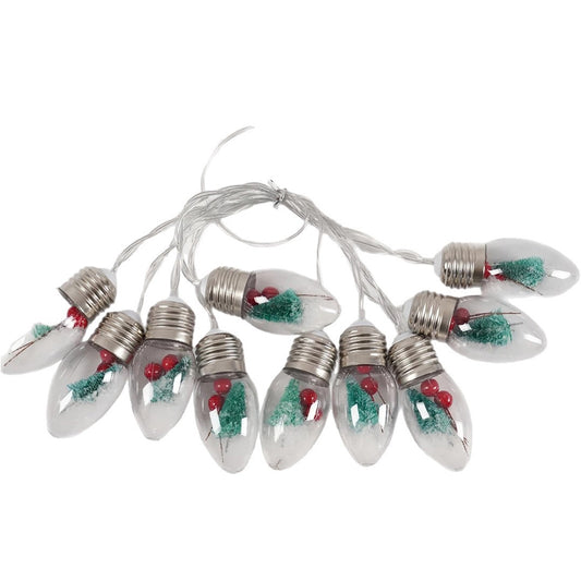 Snowball string lights ¨C indoor LED decorative light bulbs, string lights, and Christmas lights