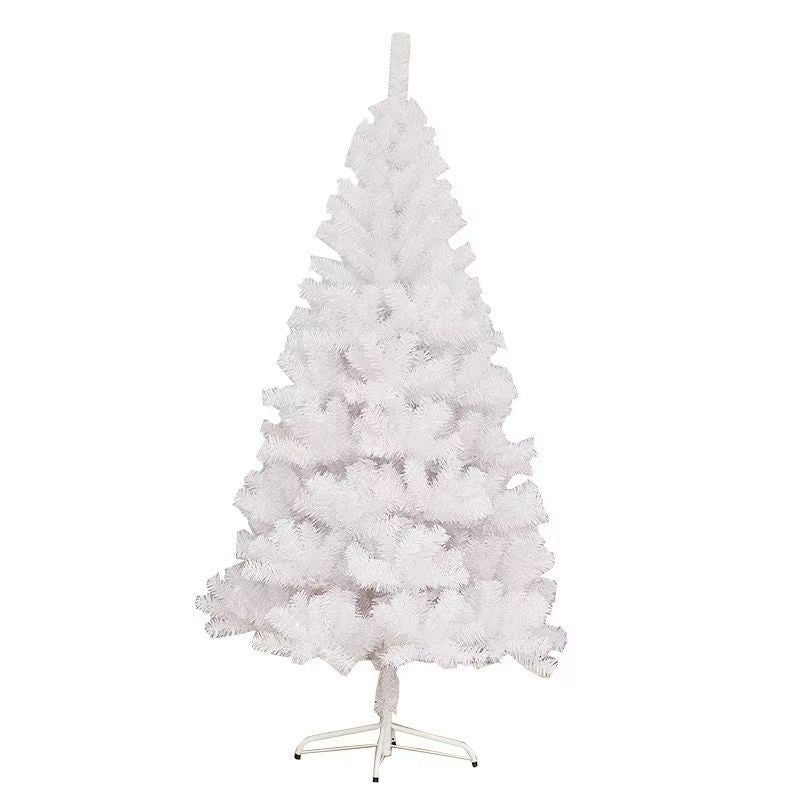 White Christmas tree decoration ¨C Christmas decor setup