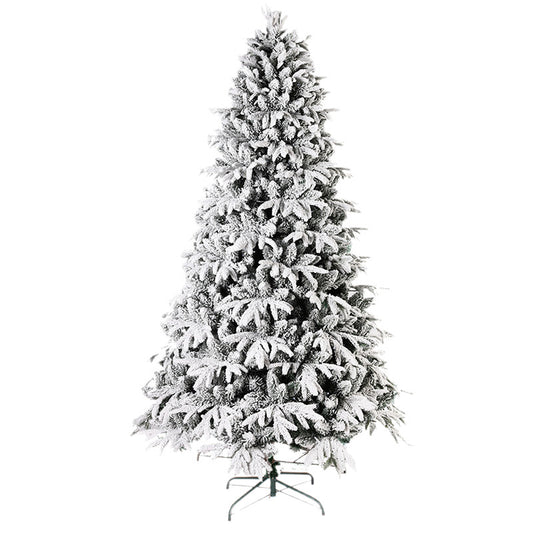 Snowfall Christmas Tree ¨C White Felted Snowscape