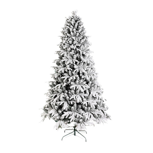 Snowfall Christmas Tree ¨C White Felted Snowscape