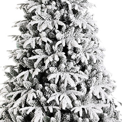 Snowfall Christmas Tree ¨C White Felted Snowscape