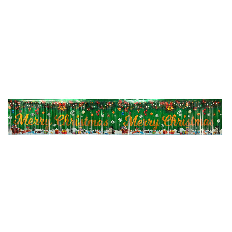 Happy New Year ¨C pinned banner with tassels