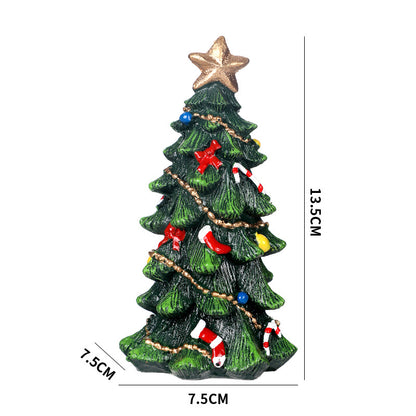 Resin Mini Christmas Tree Ornament