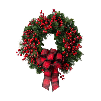 Red berry garland ¨C Christmas door decoration garland