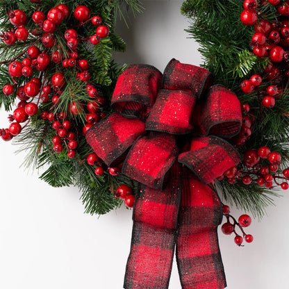 Red berry garland ¨C Christmas door decoration garland