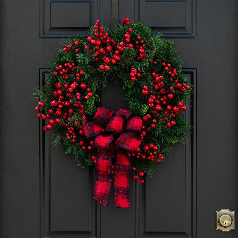 Red berry garland ¨C Christmas door decoration garland
