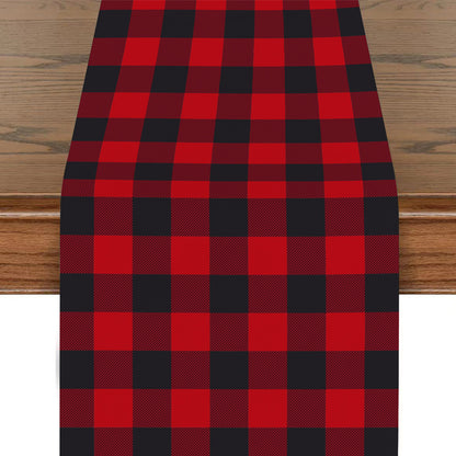 Polyester printed table flags for Western restaurant table setting