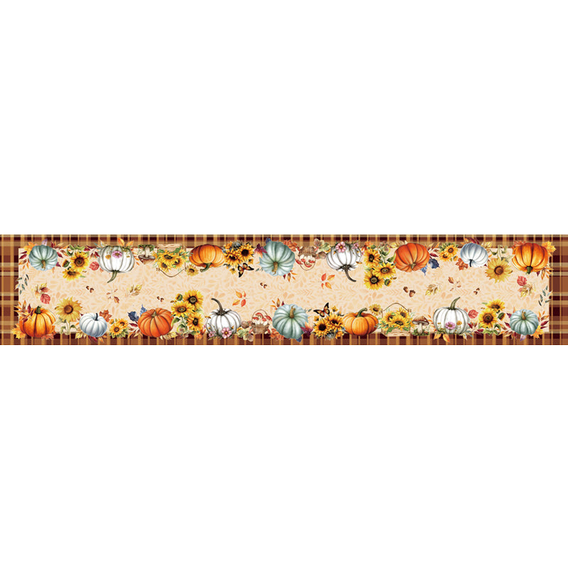 Thanksgiving-themed tablecloth ¨C Perfect for a Harvest Festival Turkey Party or any dining event