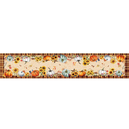 Thanksgiving-themed tablecloth ¨C Perfect for a Harvest Festival Turkey Party or any dining event