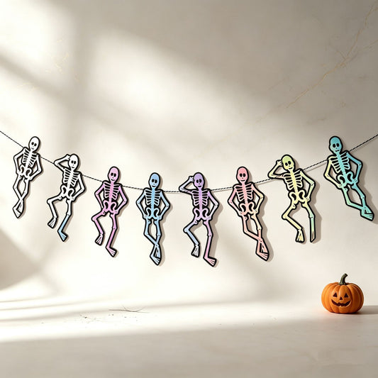 Halloween Party Decorations: Colorful Letter Banners and Garlands ¨C Ideal for Bars, Malls, and Shop Window Displays