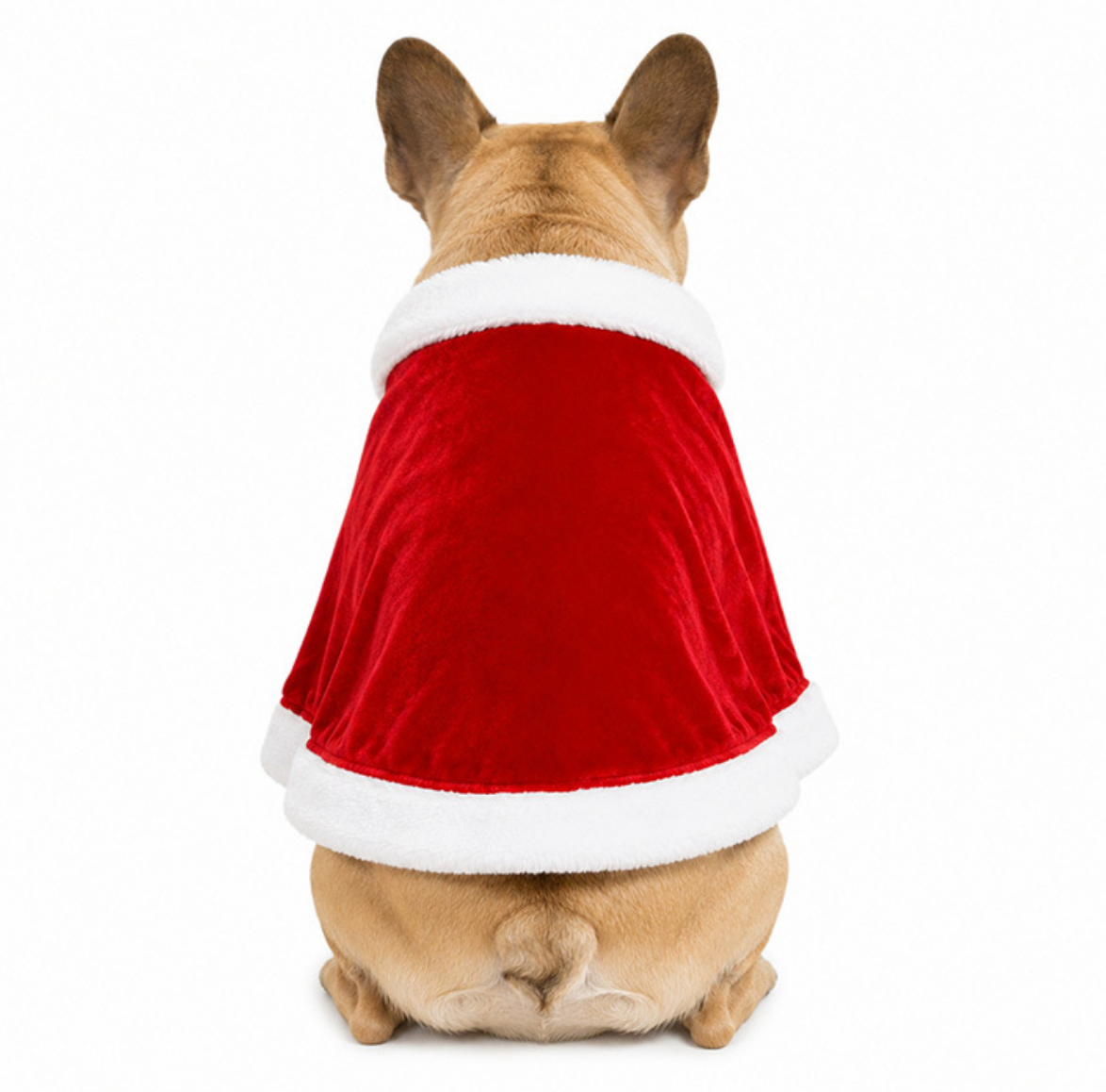 Adult Christmas Shawl/Performance Cape; Santa Claus Cape; Christmas Cape for Children, Pets, and Cats; Christmas Outfit (Human & Pet)