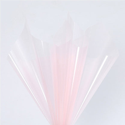 Colorful Transparent Waterproof OPP Cellophane/Jelly Film for Flower Gift Box Wrapping