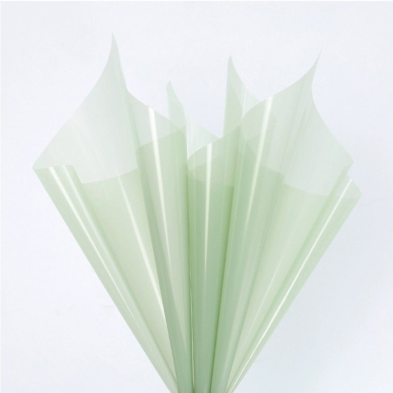 Colorful Transparent Waterproof OPP Cellophane/Jelly Film for Flower Gift Box Wrapping