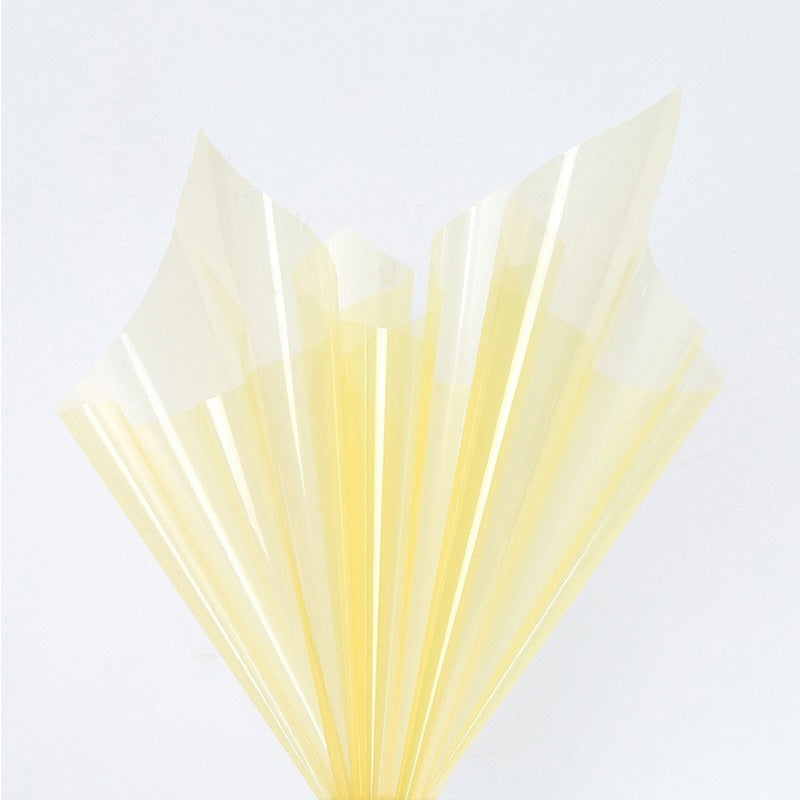 Colorful Transparent Waterproof OPP Cellophane/Jelly Film for Flower Gift Box Wrapping
