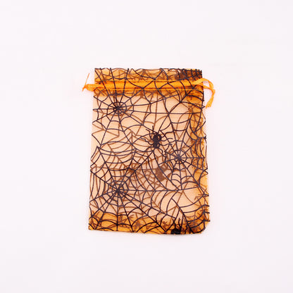 Halloween-themed mesh candy bags¡ªperfect for trick-or-treating, gift-giving, and festive decor