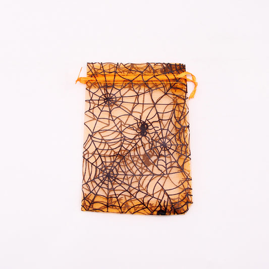 Halloween-themed mesh candy bags¡ªperfect for trick-or-treating, gift-giving, and festive decor
