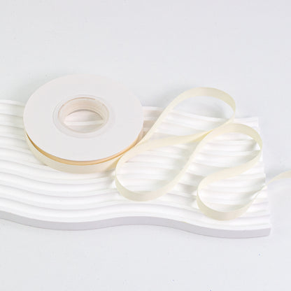 Double-sided matte ribbon for floral arrangements, cakes, and gift box bows