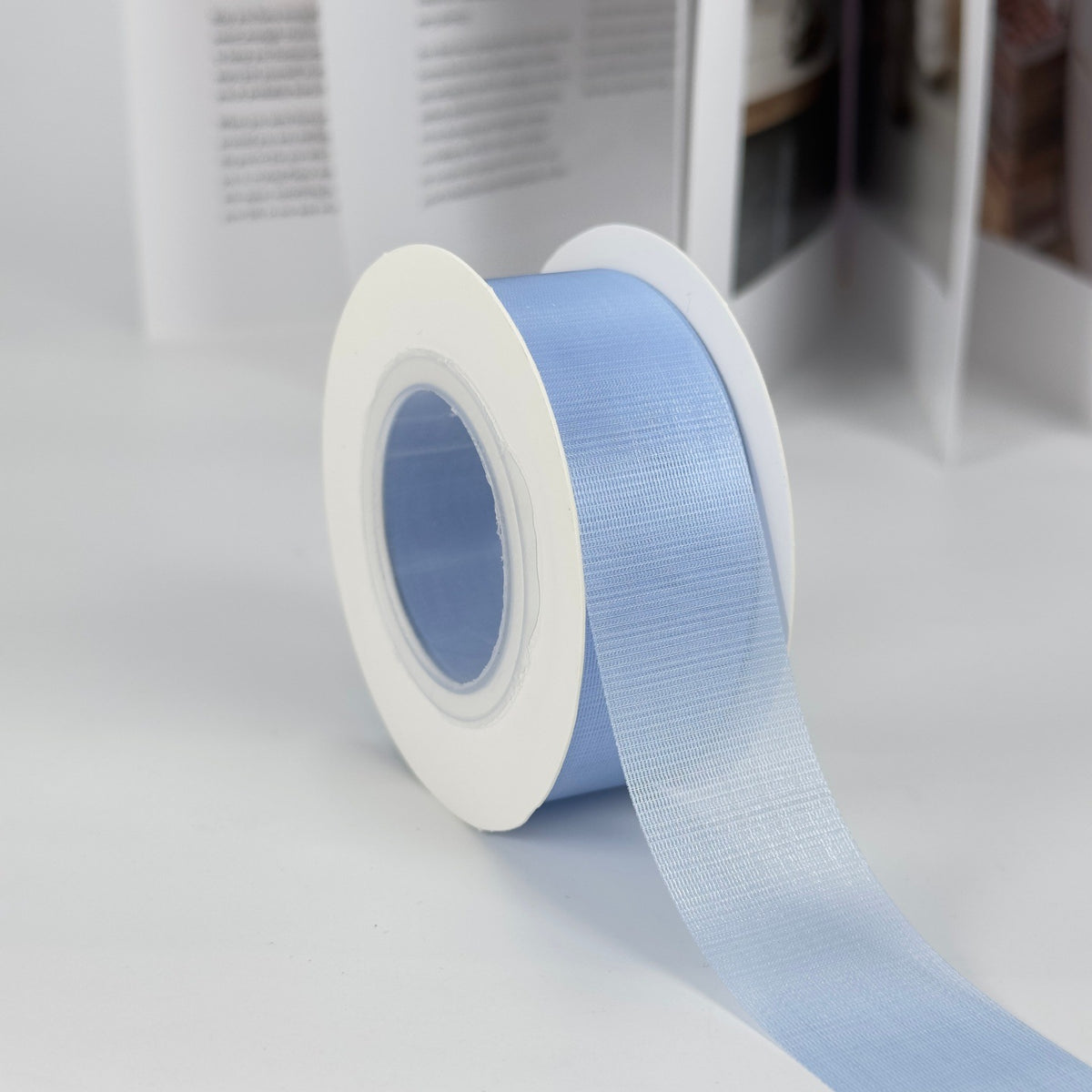 Premium Pink DIY Gift Wrapping Ribbon ¨C Sheer Organza Ribbon for Cakes, Bows, and Floral Arrangements