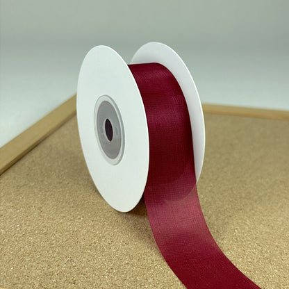Premium Pink DIY Gift Wrapping Ribbon ¨C Sheer Organza Ribbon for Cakes, Bows, and Floral Arrangements