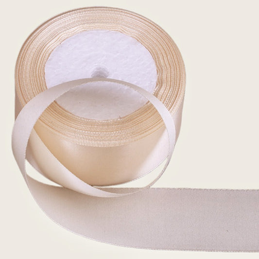 Solid-color decorative ribbon for gift boxes, flower bouquets, handmade rose bows, and DIY crafts