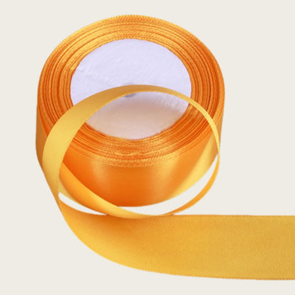Solid-color decorative ribbon for gift boxes, flower bouquets, handmade rose bows, and DIY crafts