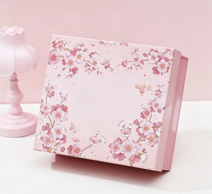 New Arrival Light Luxury Purple Elegant Top-and-Base Birthday Gift Packaging