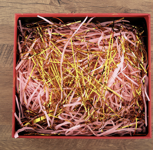 Mixed Raffia Thick Paper Shred