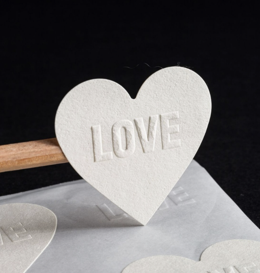Thank You In-Stock Specialty Sticker Adhesive Logo Label Embossed Debossed Hot Stamping Sealing Sticker