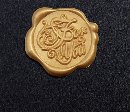 Wax Seal Sticker Wax Seal Stamp Sticker Embossed Envelope Sealing Sticker Wax Seal Stamp