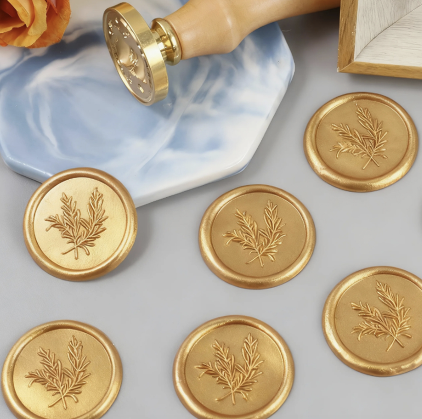 Envelope Sealing Sticker Wax Seal Stamp Sticker Wax Seal