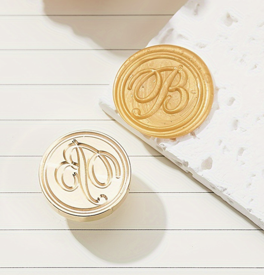 Vintage Wax Beads Wax Sticks Seal Stamp Roman Korean Style Vintage Letter Single Stamp